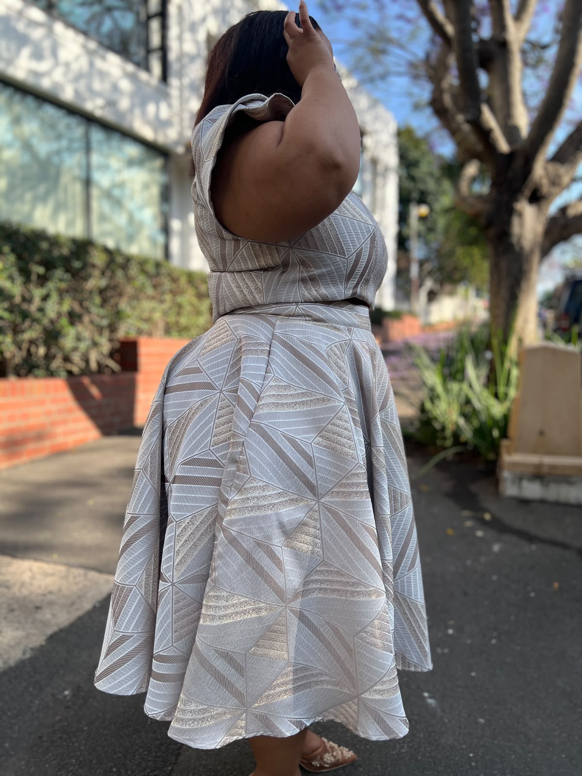 Brocade skirt (please allow 7-10 days for completion of order)
