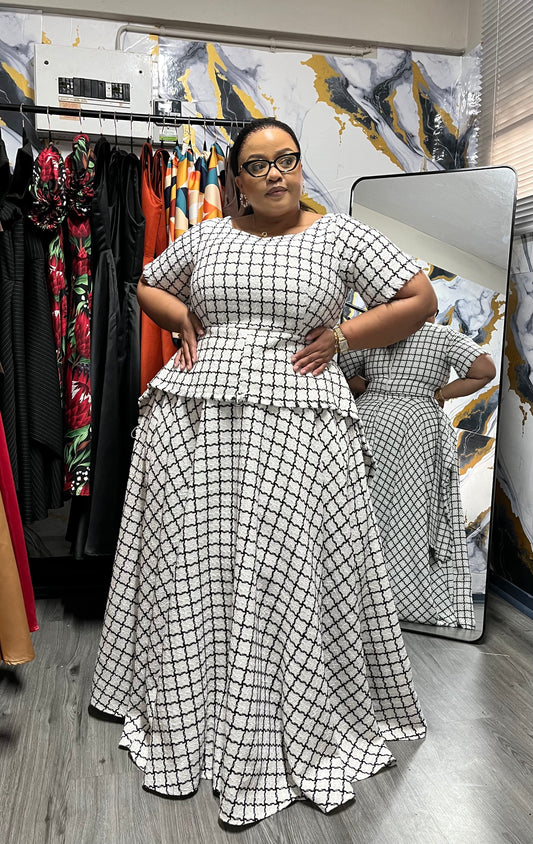 Boucle Set (Skirt & Top)