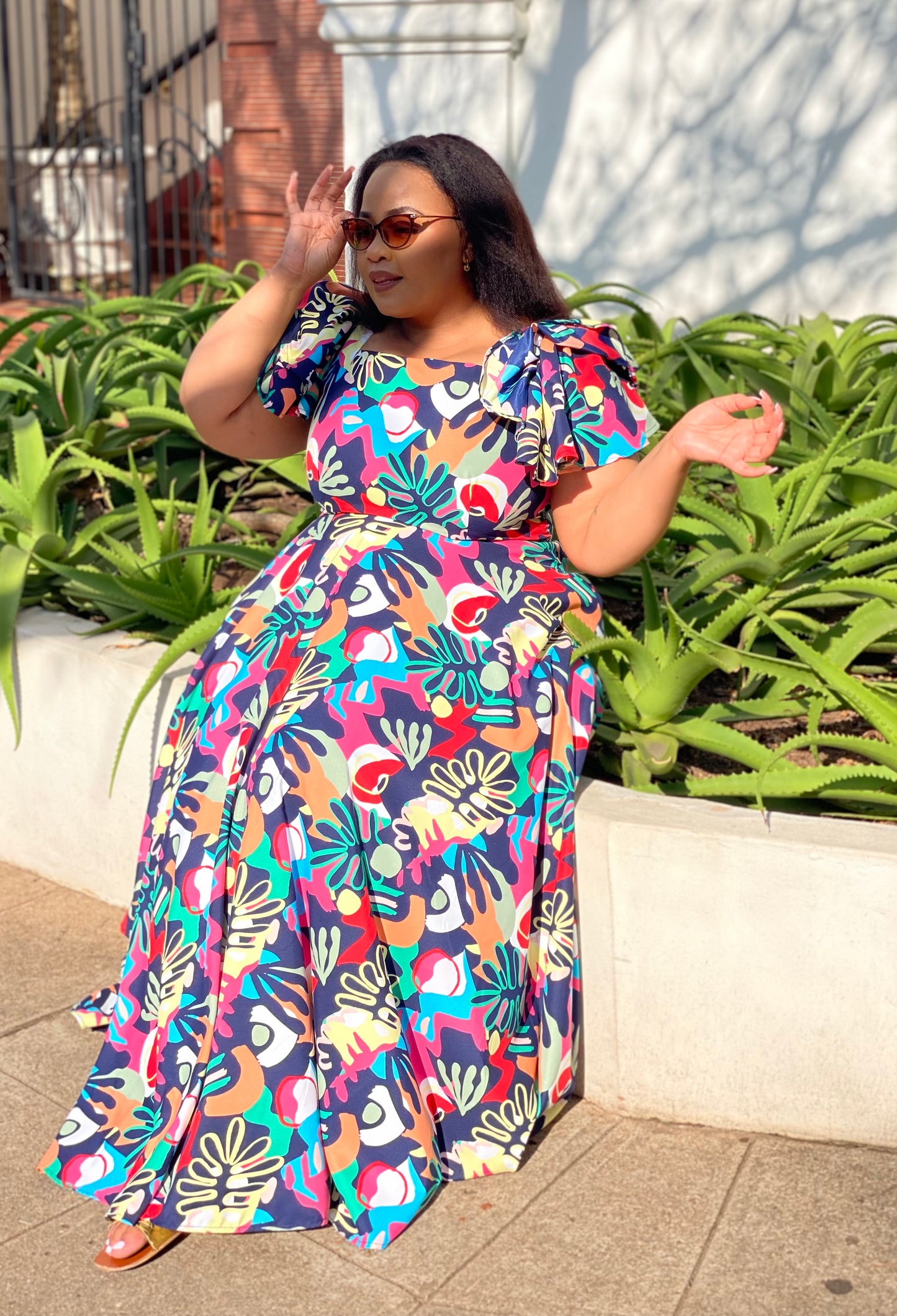 Swazi maxi dress (please allow 7-10 days for completion of order)