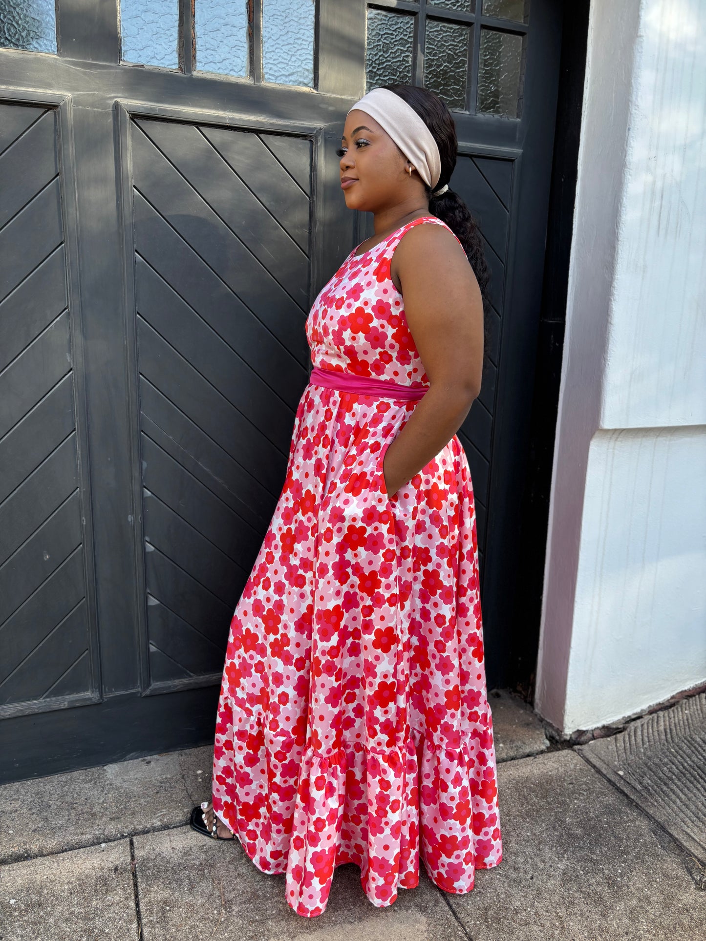 Zona maxi dress (please allow 7-10 days for completion of order)