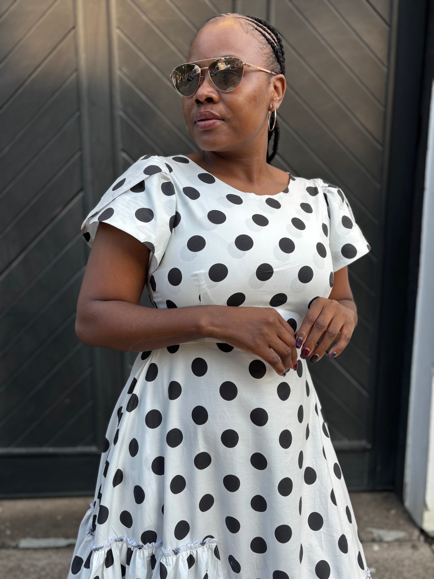 Ntuli Polka Dot Dress