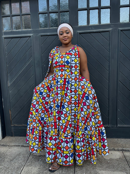 Orange cotton set (please allow 7-10 days for completion of order)