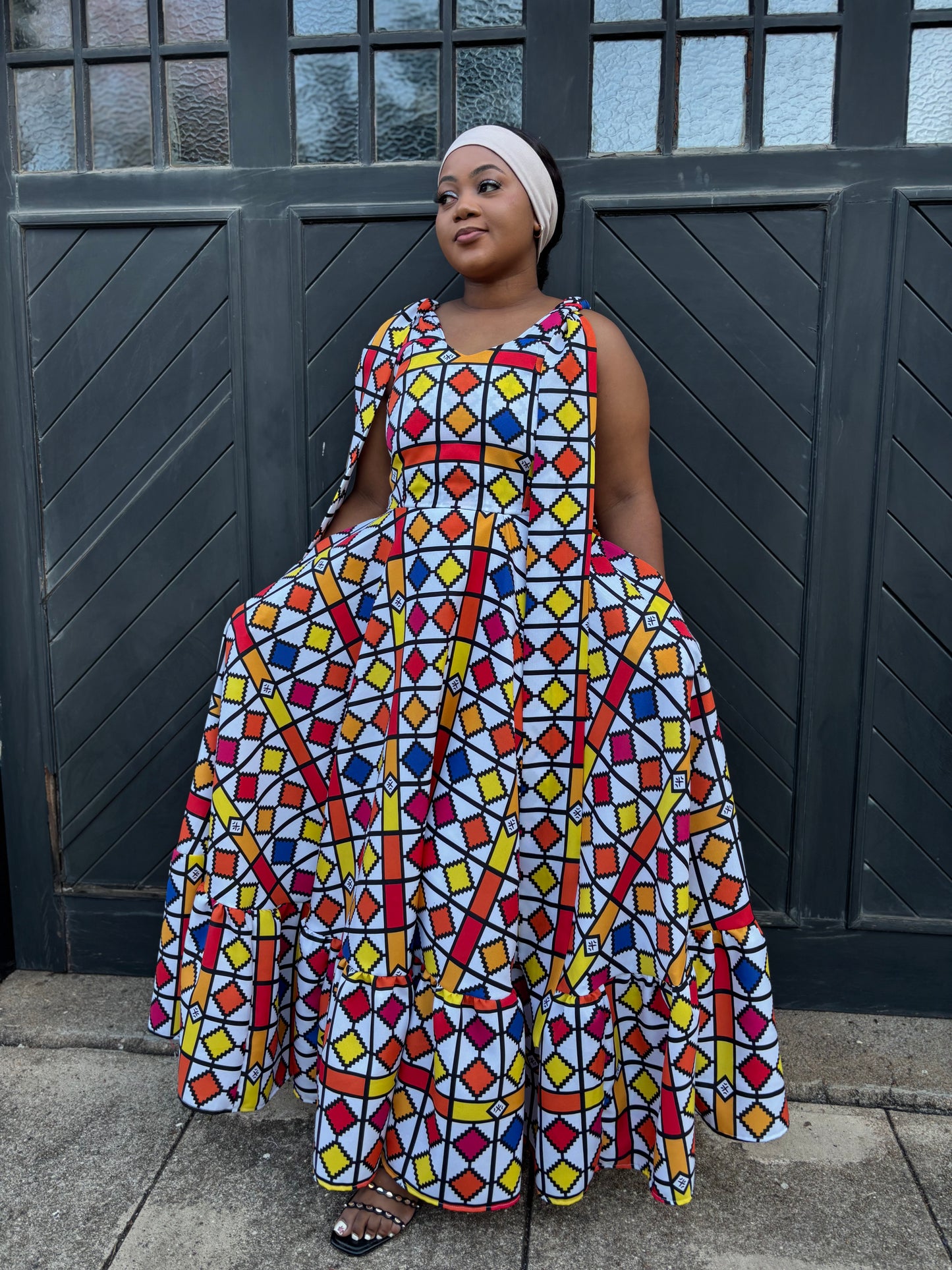 Orange cotton set (please allow 7-10 days for completion of order)