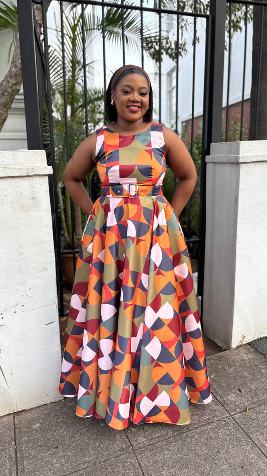 Evanna maxi dress (please allow 7-10 days for completion of order)