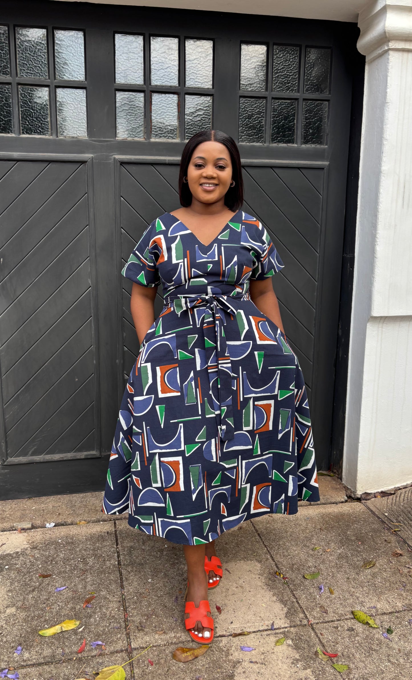 Nothile linen dress (please allow 7-10 days for completion of order)