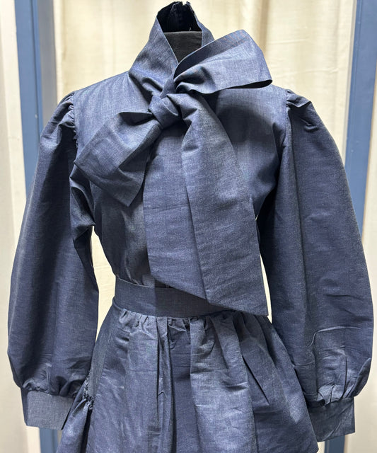 Denim blouse