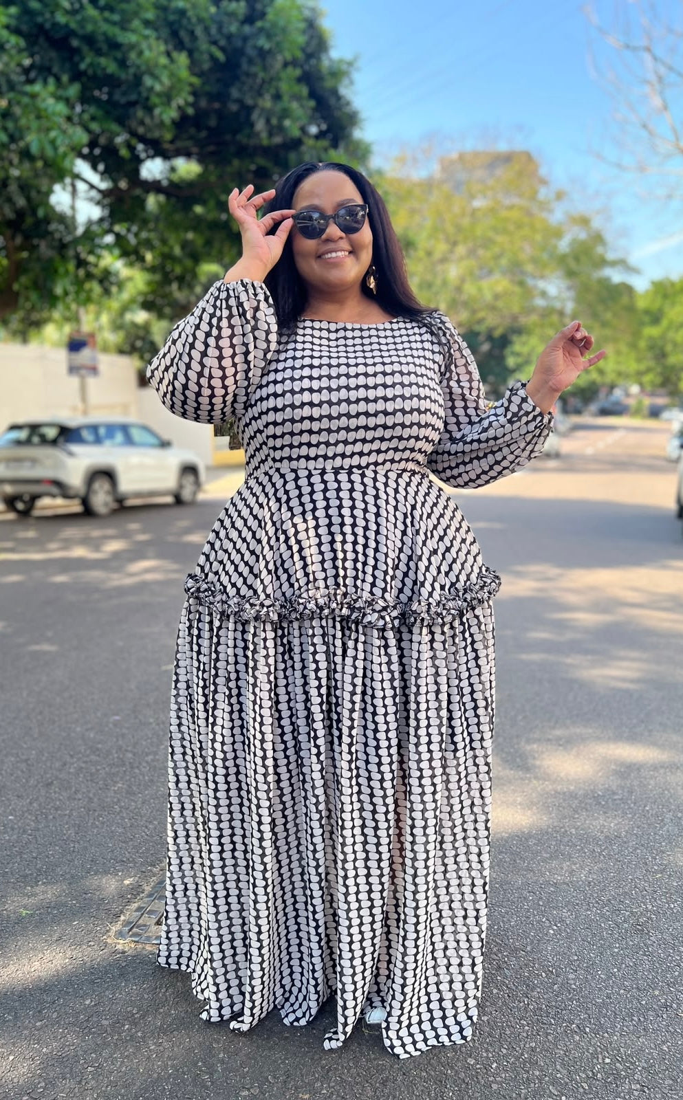 Chiffon maxi dress (please allow 7-10 days for completion of order)
