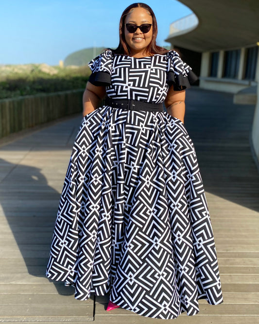 Londekile Maxi Dress (allow 3-5 days for completion of order)