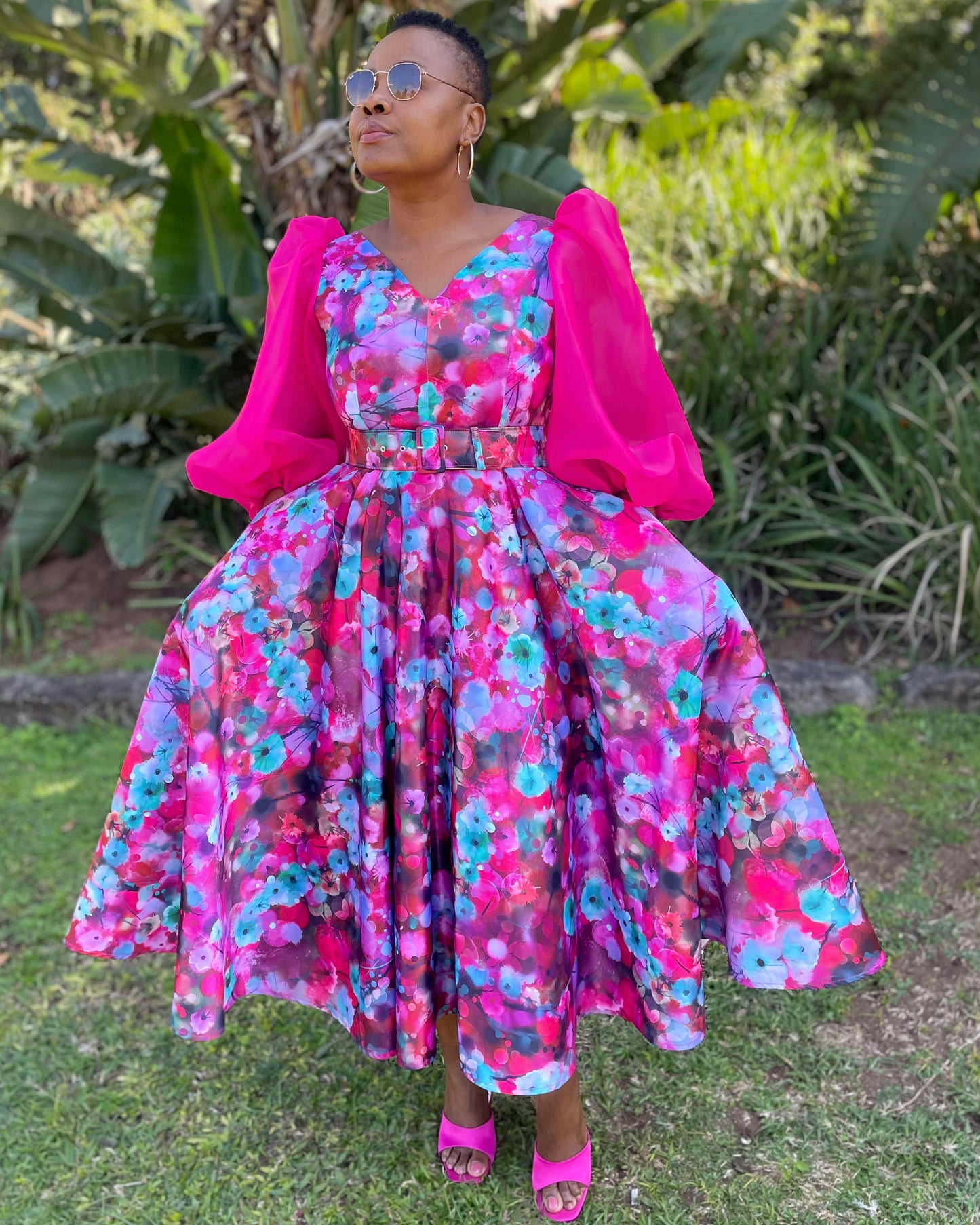 Mbali duchess dress (allow 3-5 days for completion of order)