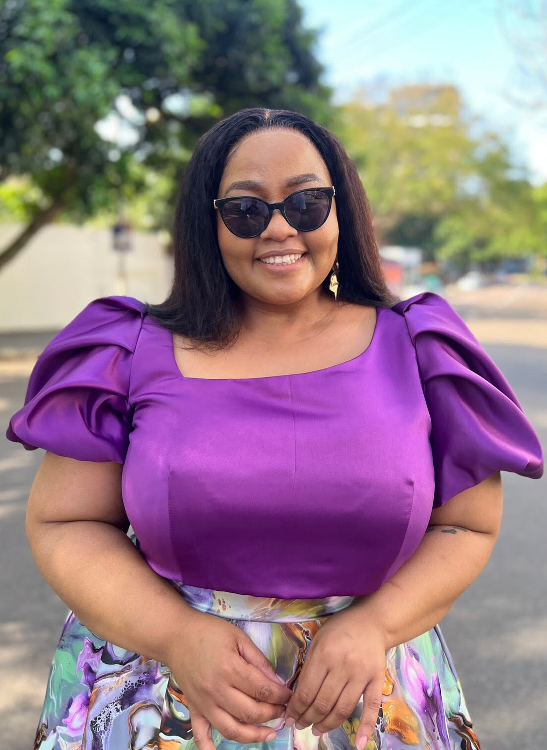 Usanele crop top (please allow 7-10 days for completion of order)