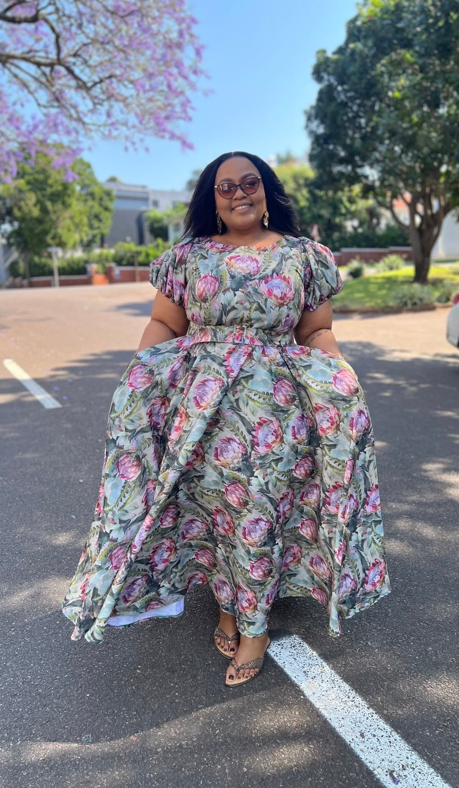 Nomvelo maxi dress (please allow 7-10 days for completion of order)