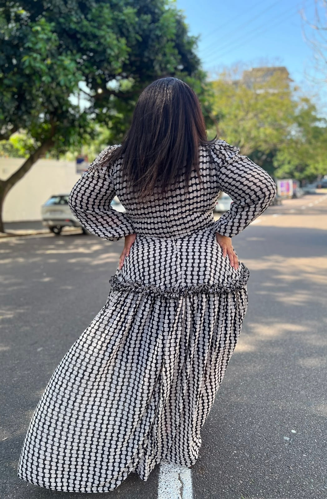 Chiffon maxi dress (please allow 7-10 days for completion of order)