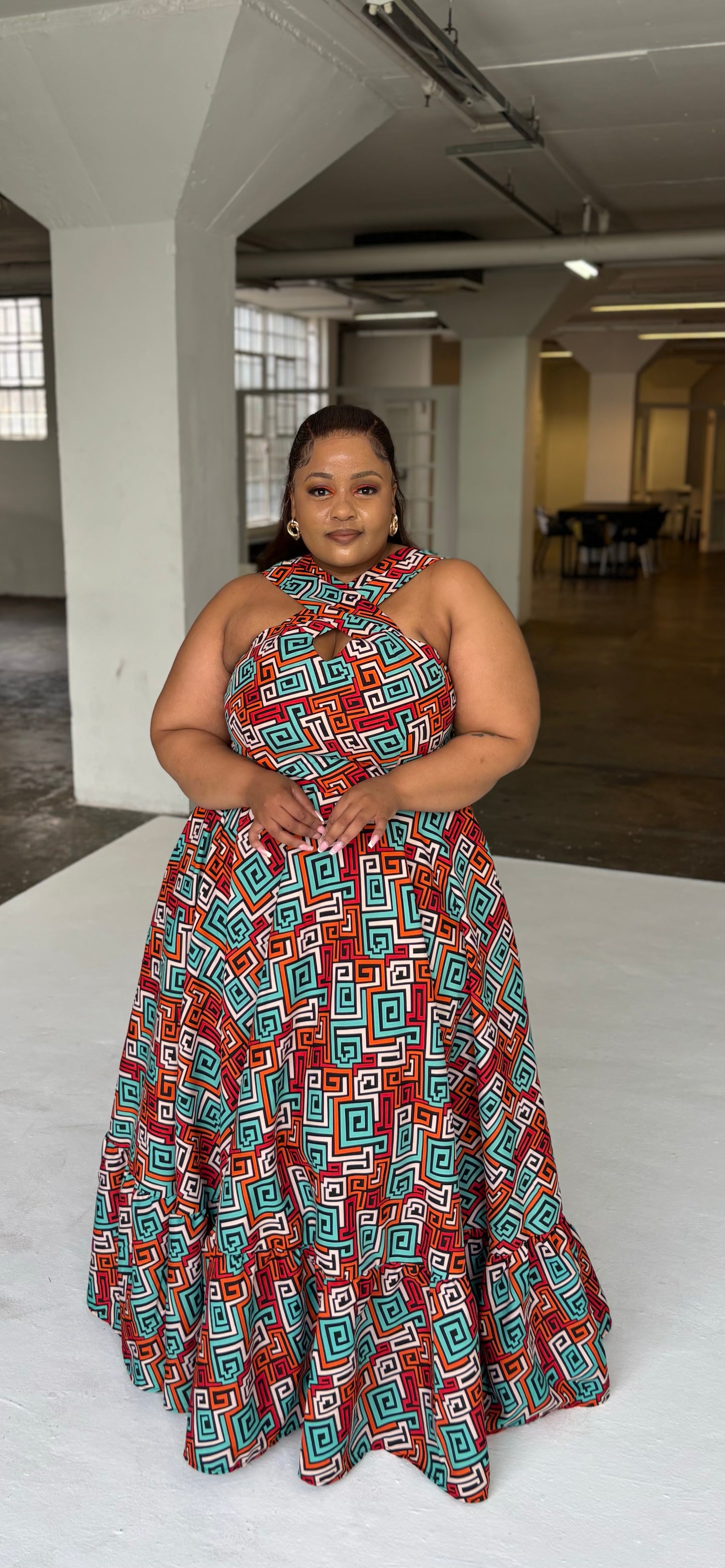 Khwezi Maxi Dress (please allow 3-5 days for completion of order)