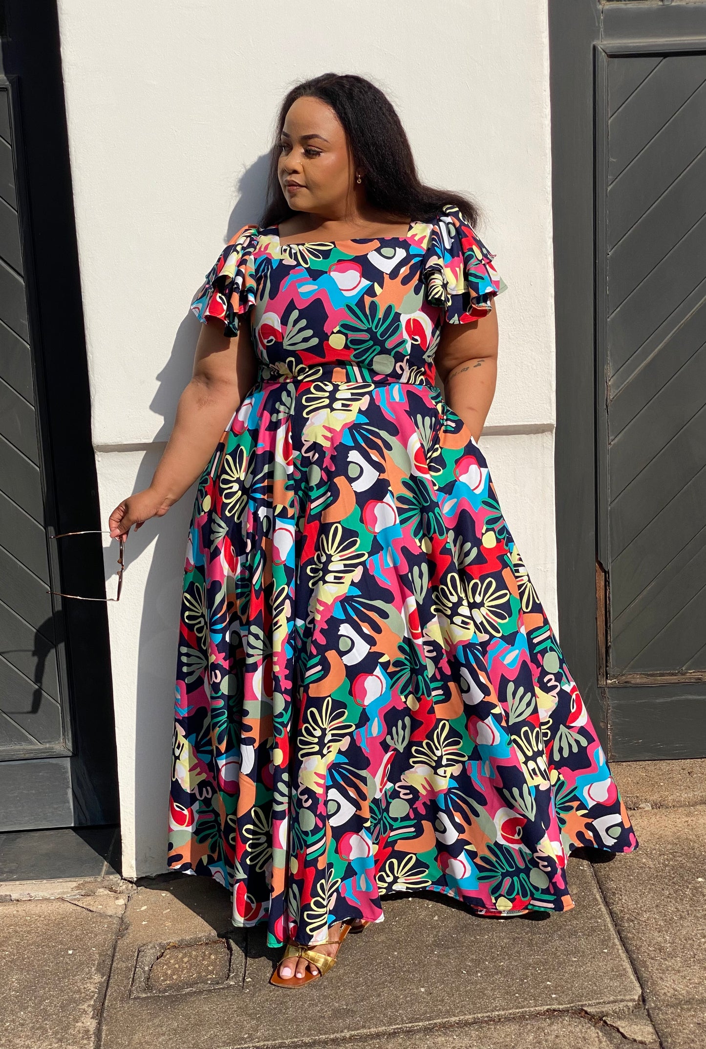 Swazi maxi dress (please allow 7-10 days for completion of order)