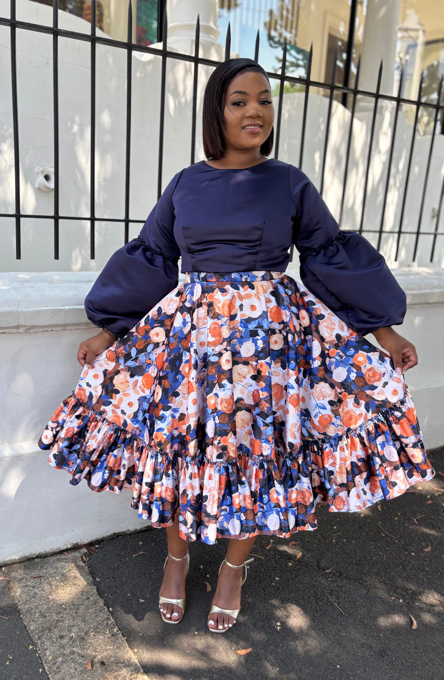 Nozipho duchess skirt (please allow 7-10 days for completion of order)