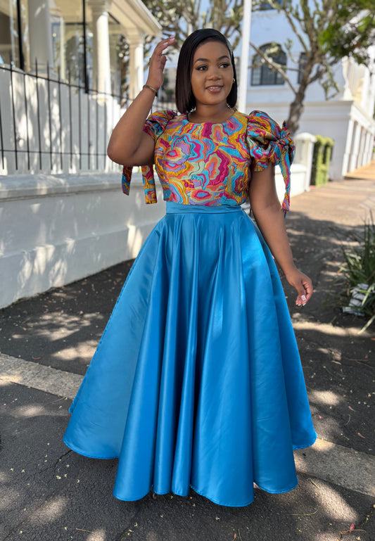 Duchess maxi skirt (please allow 7-10 days for completion of order)