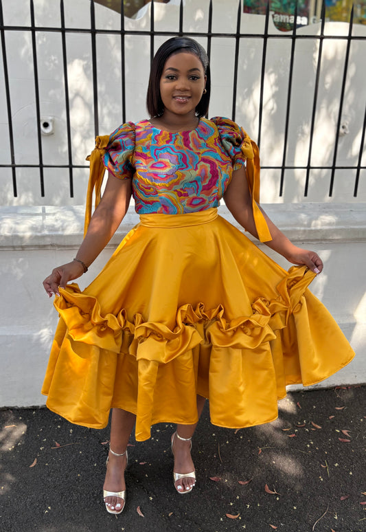 Sizwe skirt (please allow 7-10 days for completion of order)