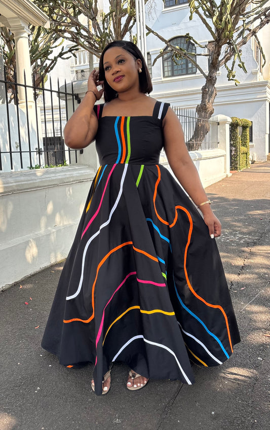 Zukhanye cotton maxi dress