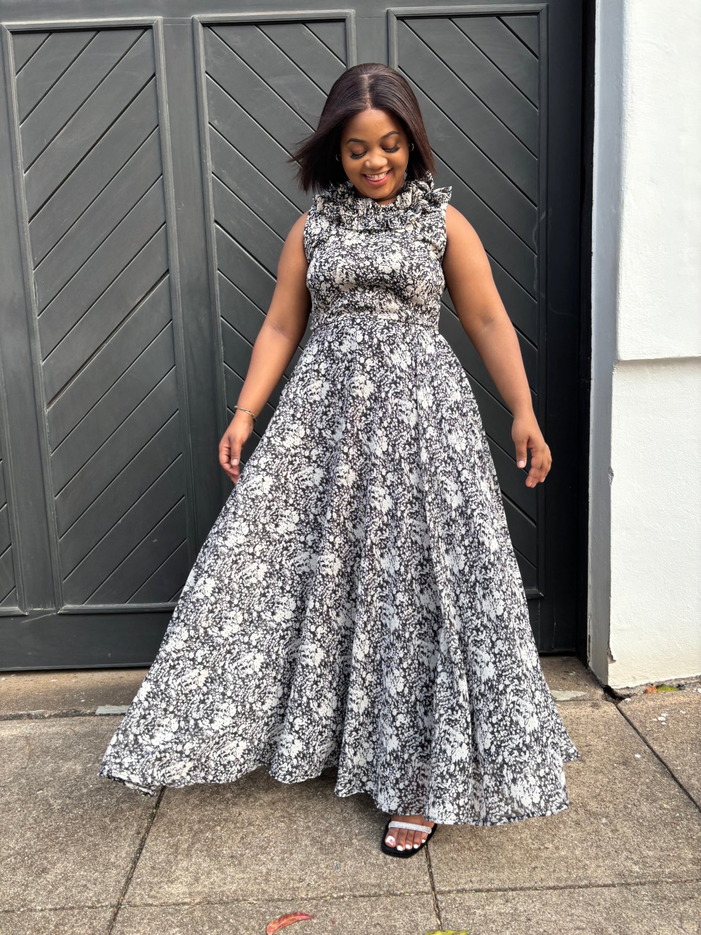 Chiffon maxi dress (please allow 7-10 days for completion of order)