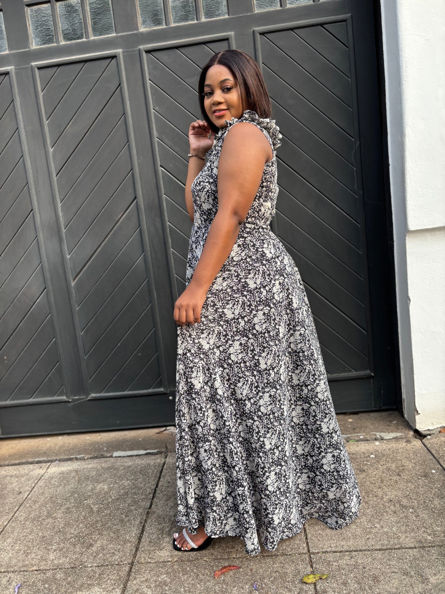 Chiffon maxi dress (please allow 7-10 days for completion of order)