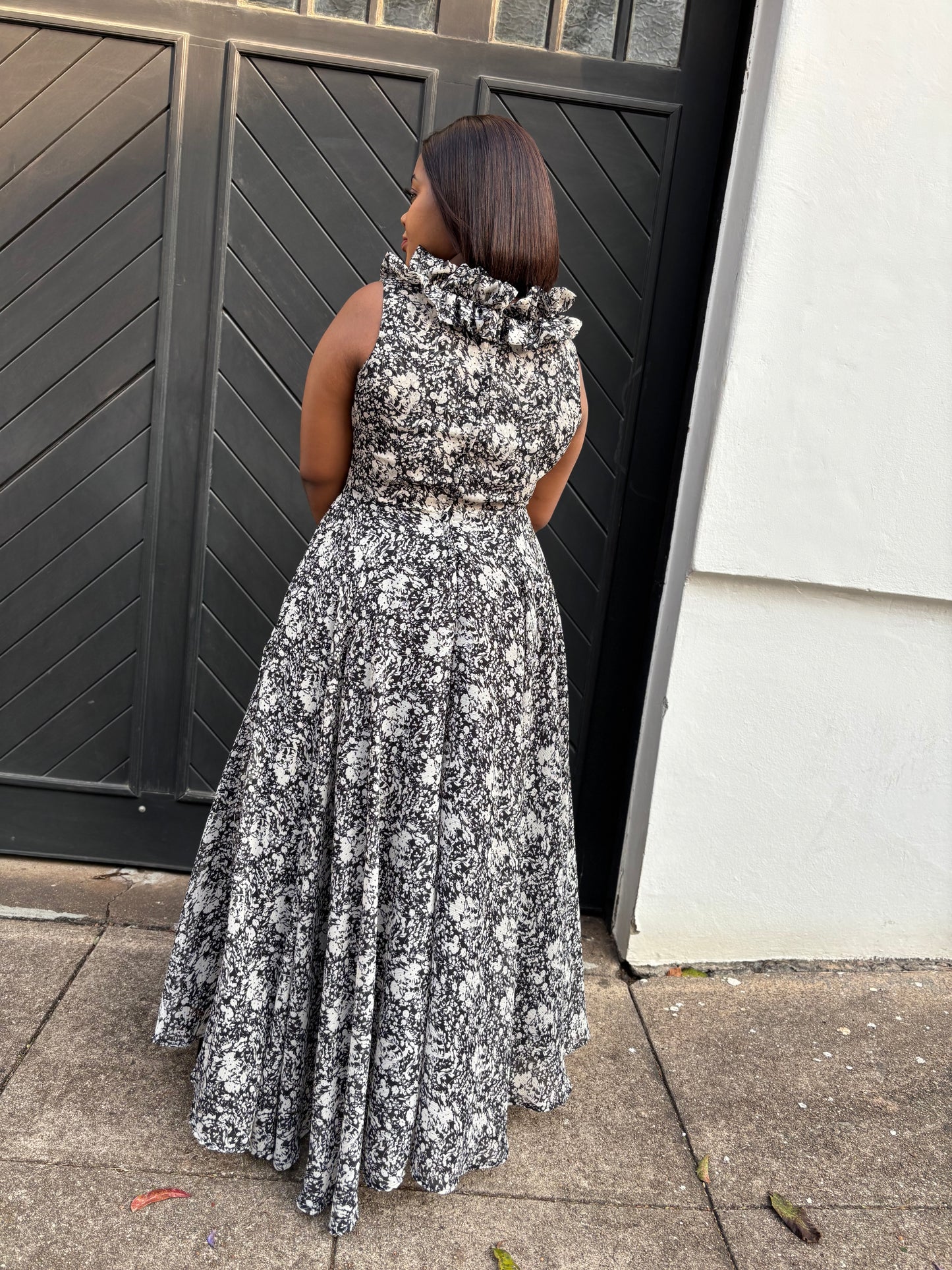 Chiffon maxi dress (please allow 7-10 days for completion of order)