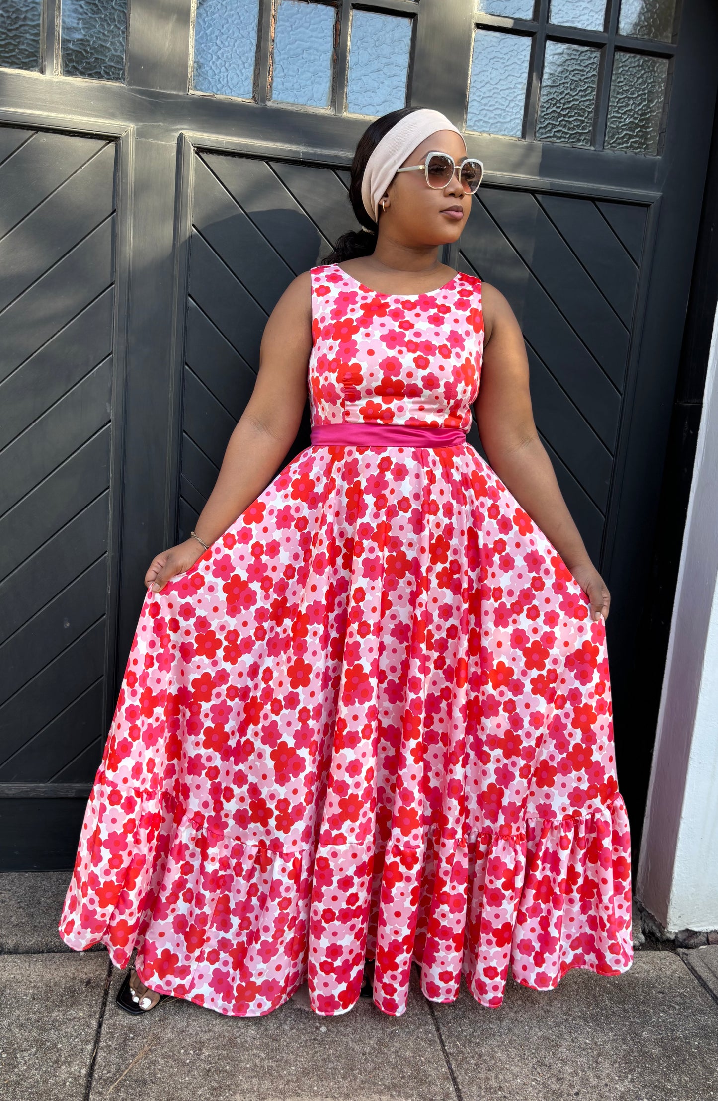 Zona maxi dress (please allow 7-10 days for completion of order)