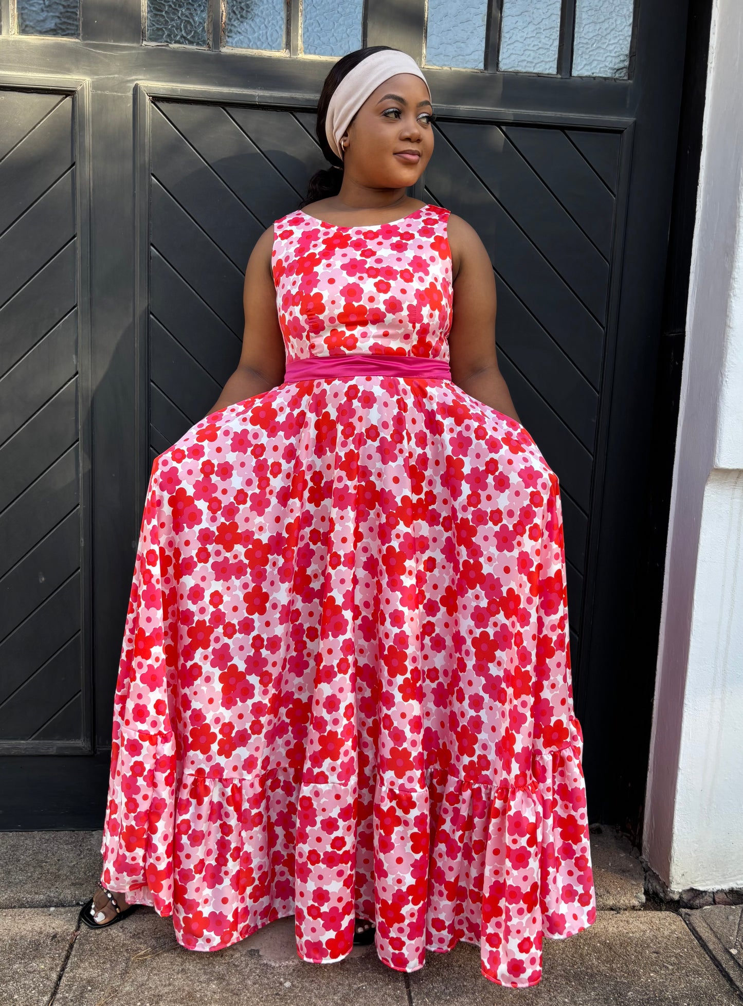 Zona maxi dress (please allow 7-10 days for completion of order)