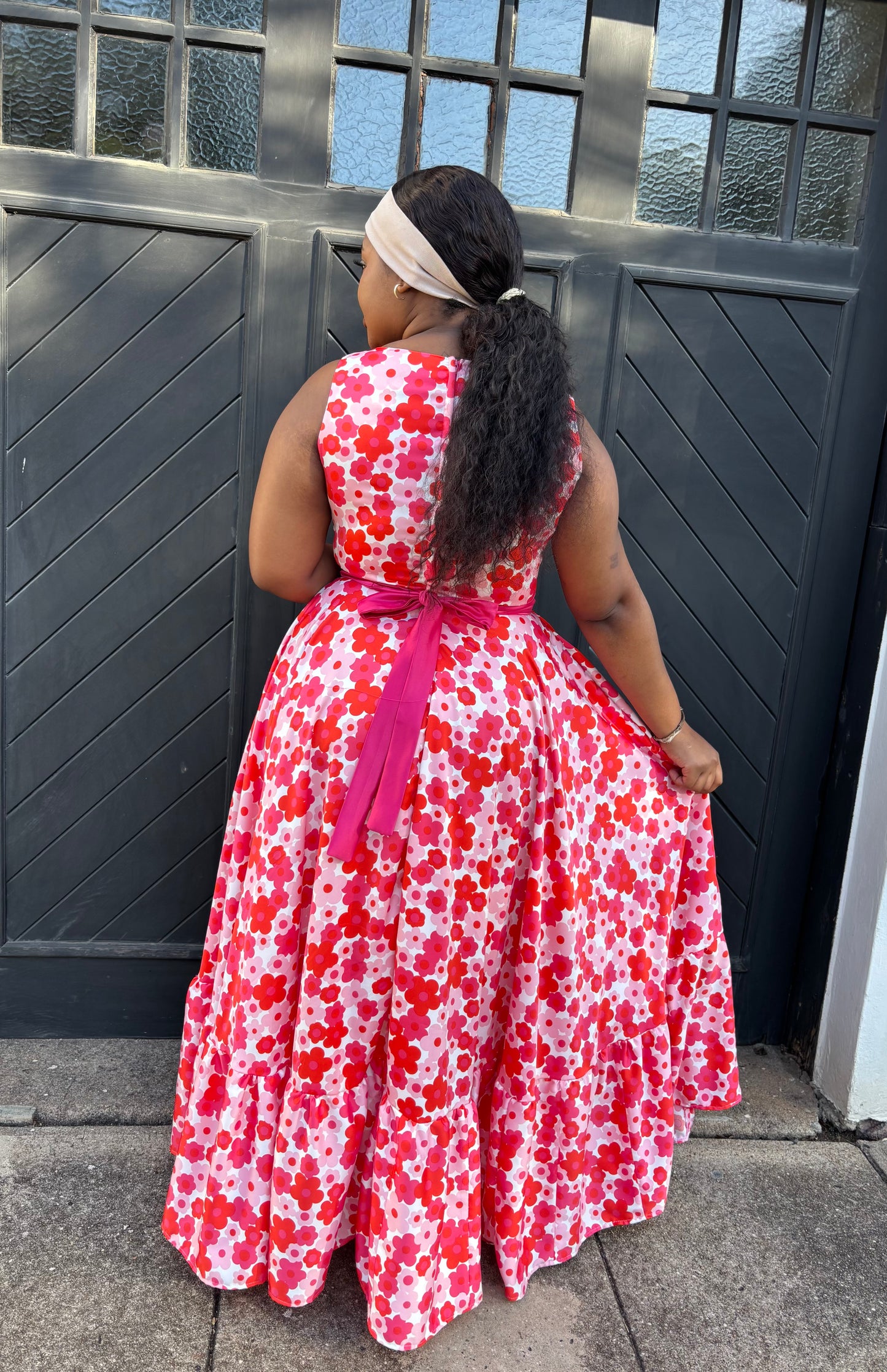 Zona maxi dress (please allow 7-10 days for completion of order)