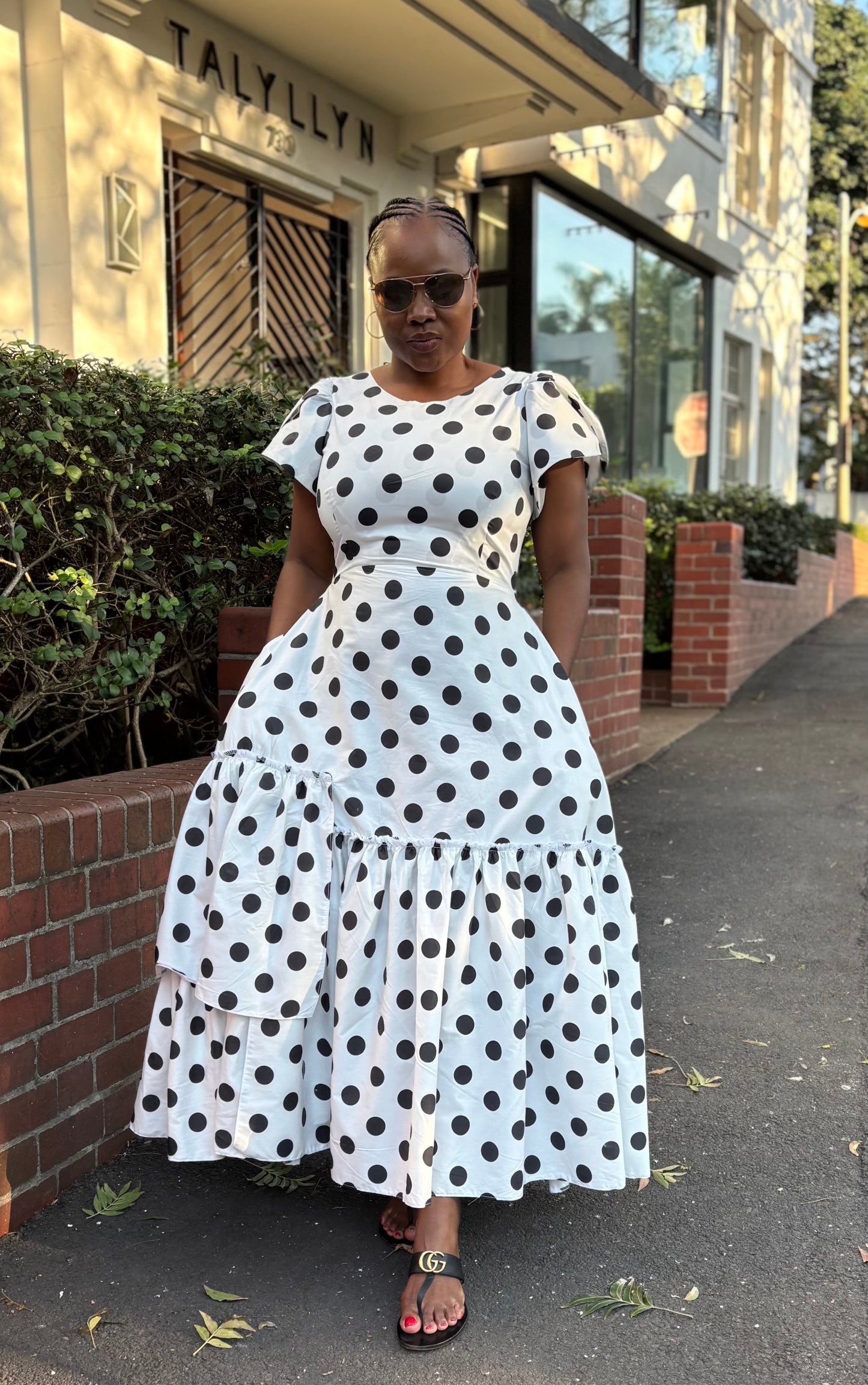 Ntuli Polka Dot Dress