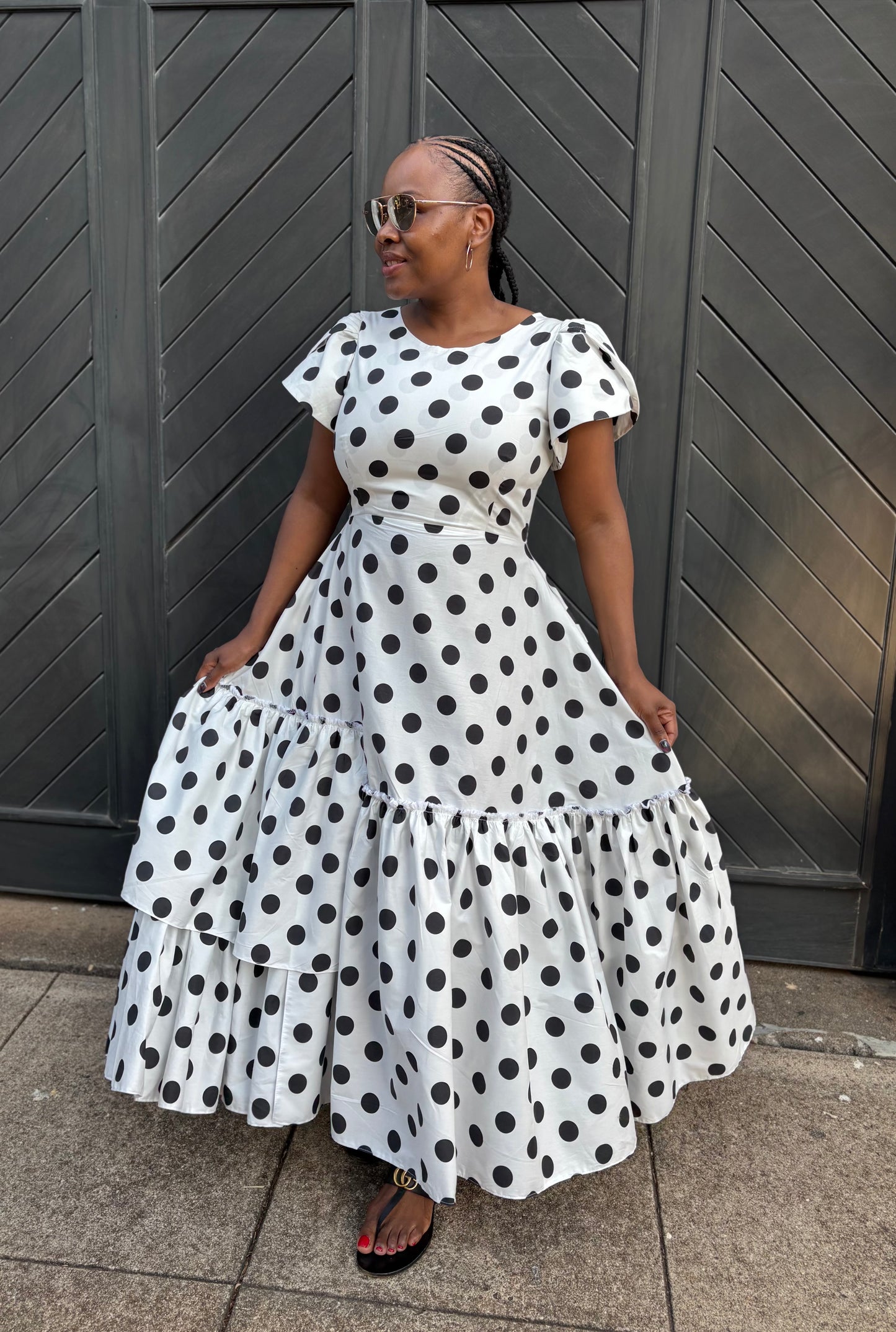 Ntuli Polka Dot Dress