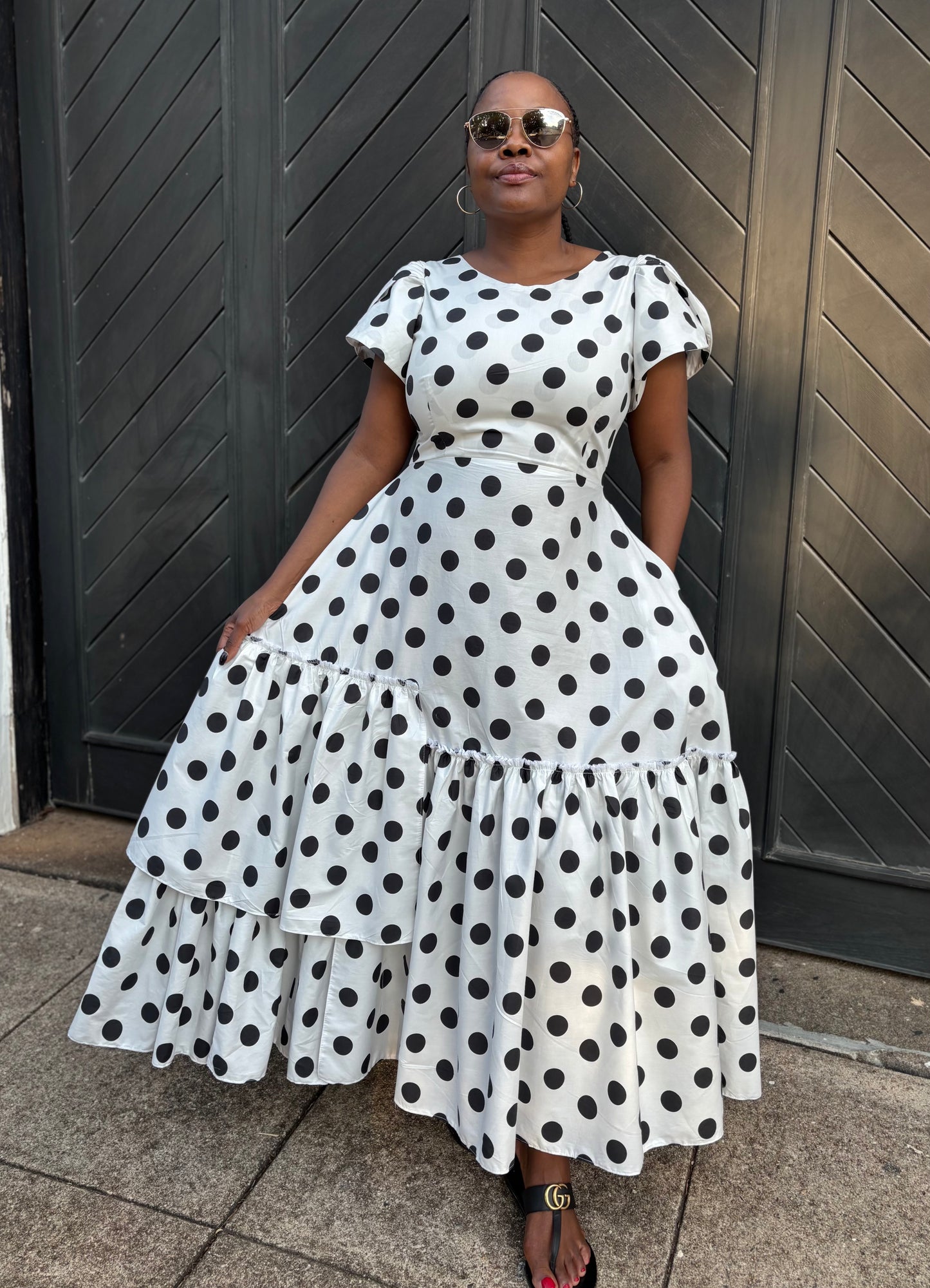 Ntuli Polka Dot Dress