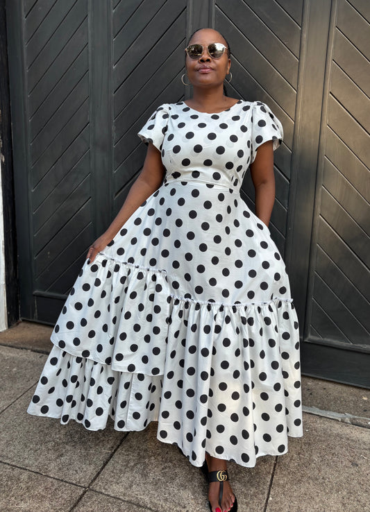 Ntuli Polka Dot Dress
