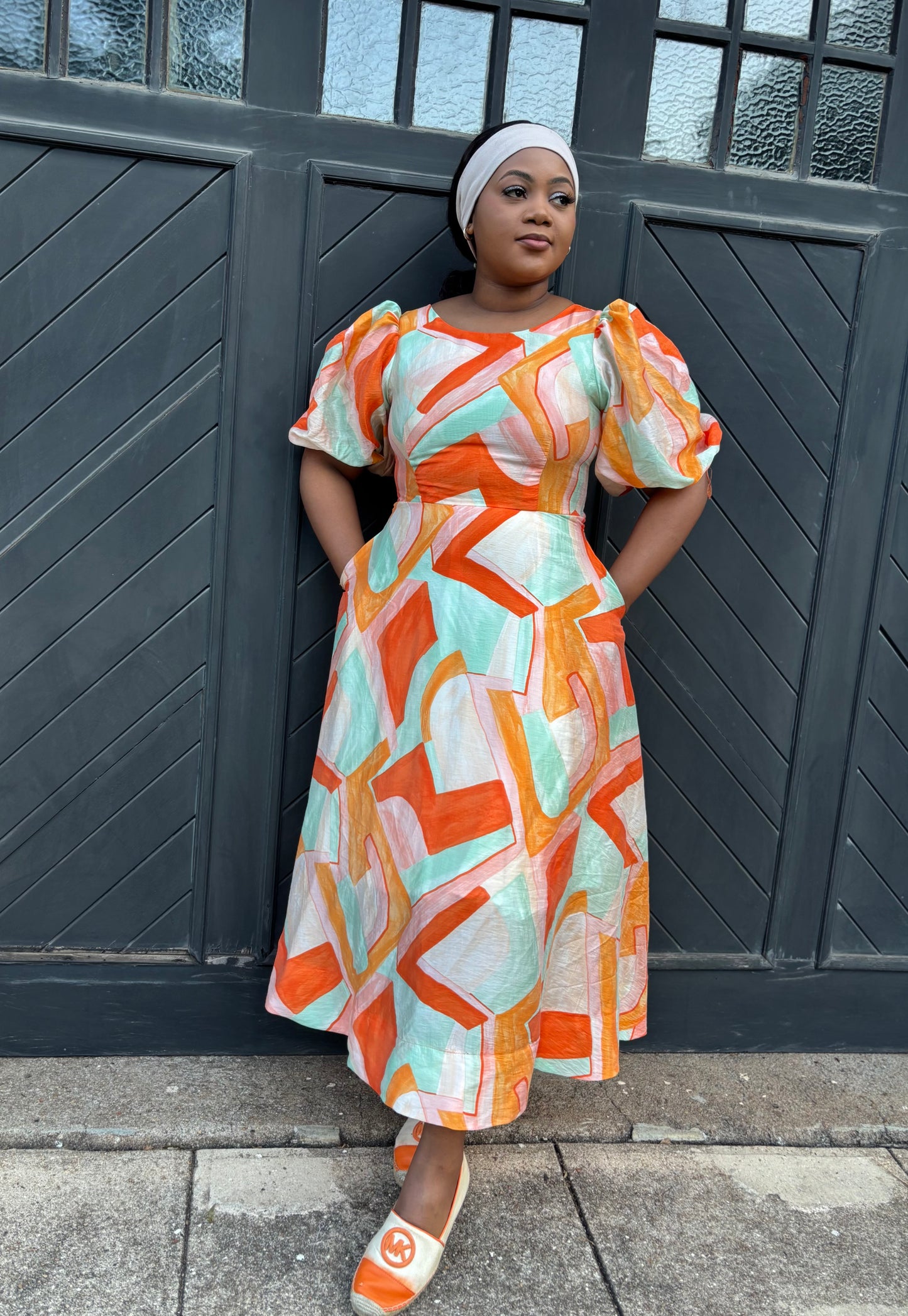 Orange cotton set (please allow 7-10 days for completion of order)