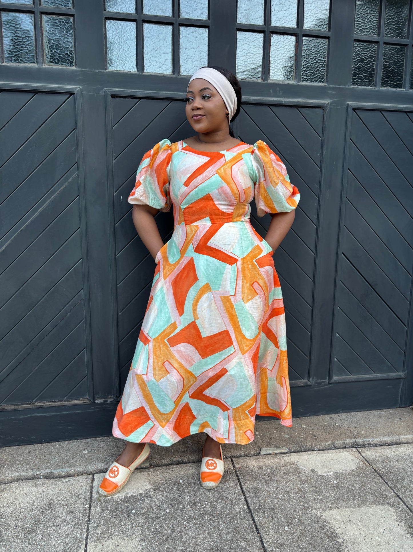 Orange cotton set (please allow 7-10 days for completion of order)