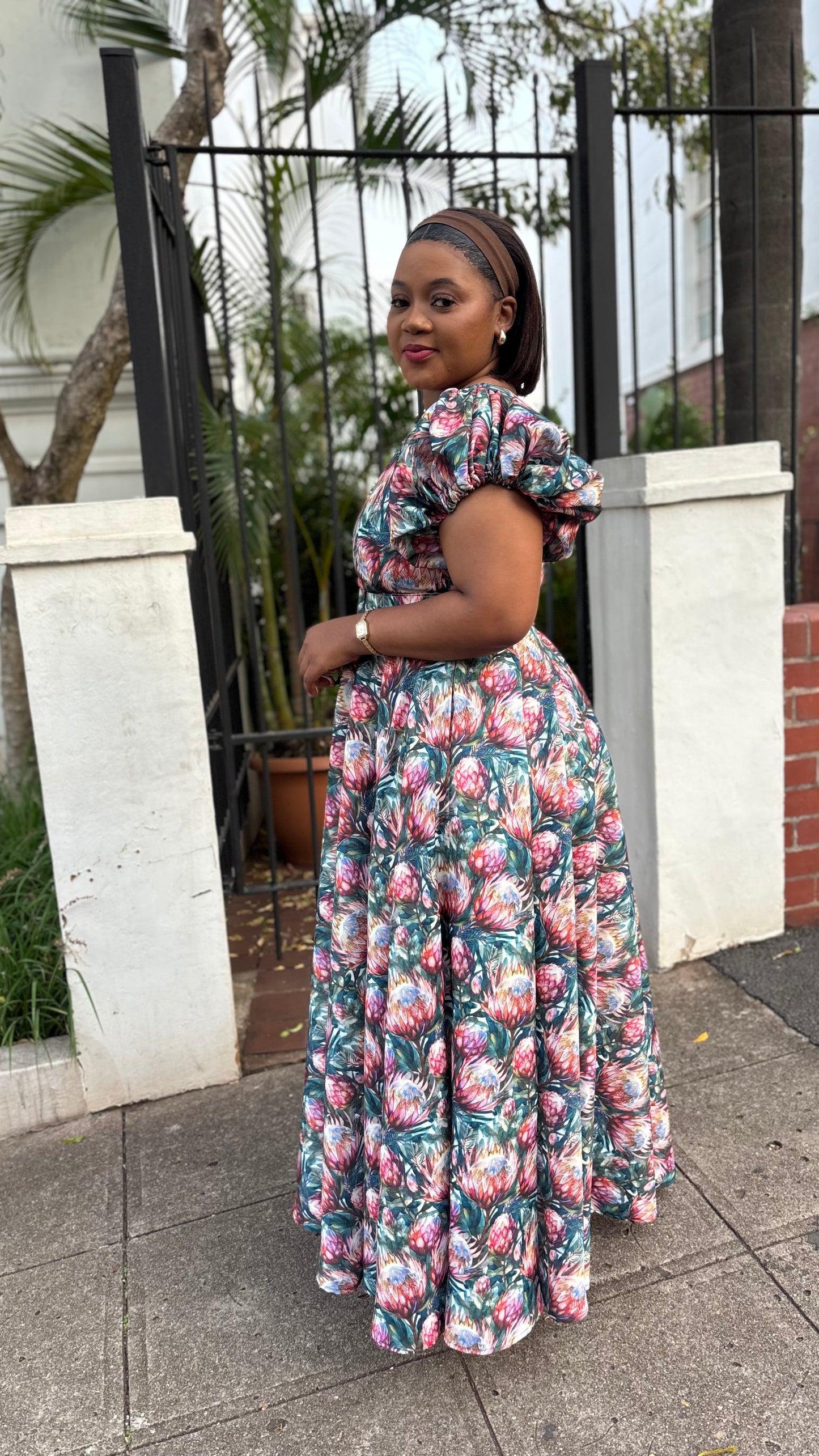 Nomvelo maxi dress (please allow 7-10 days for completion of order)
