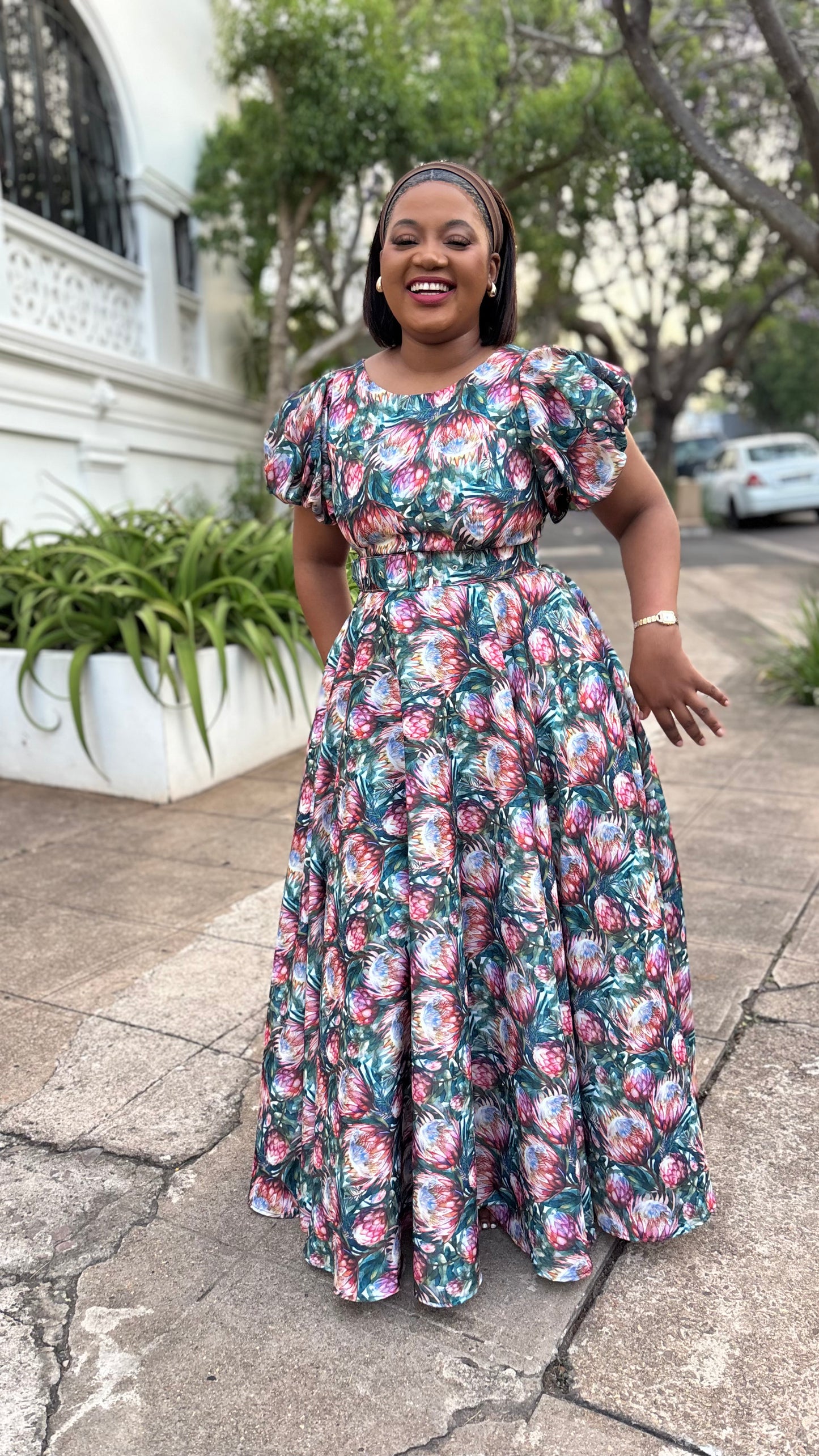 Nomvelo maxi dress (please allow 7-10 days for completion of order)