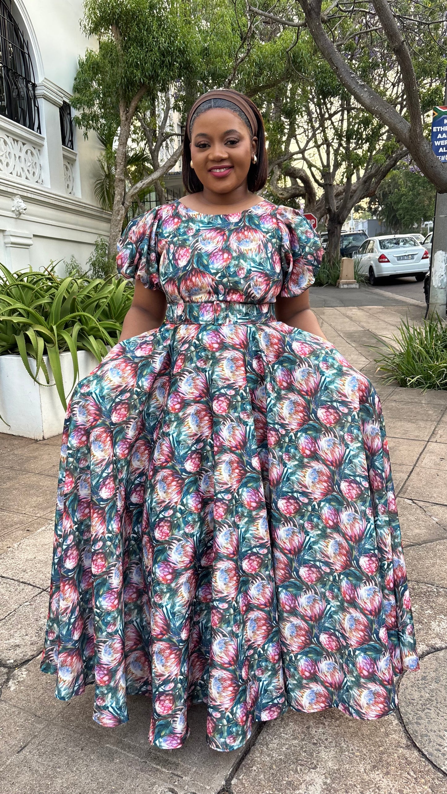 Nomvelo maxi dress (please allow 7-10 days for completion of order)