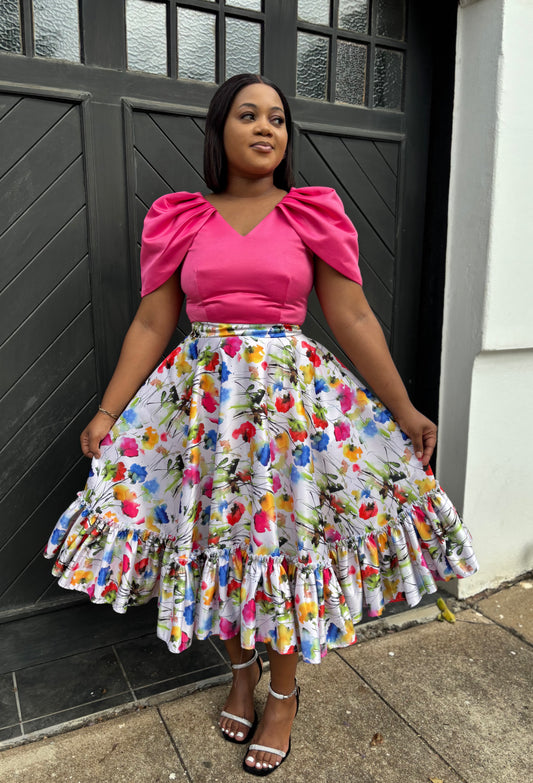 Nozipho duchess skirt (please allow 7-10 days for completion of order)