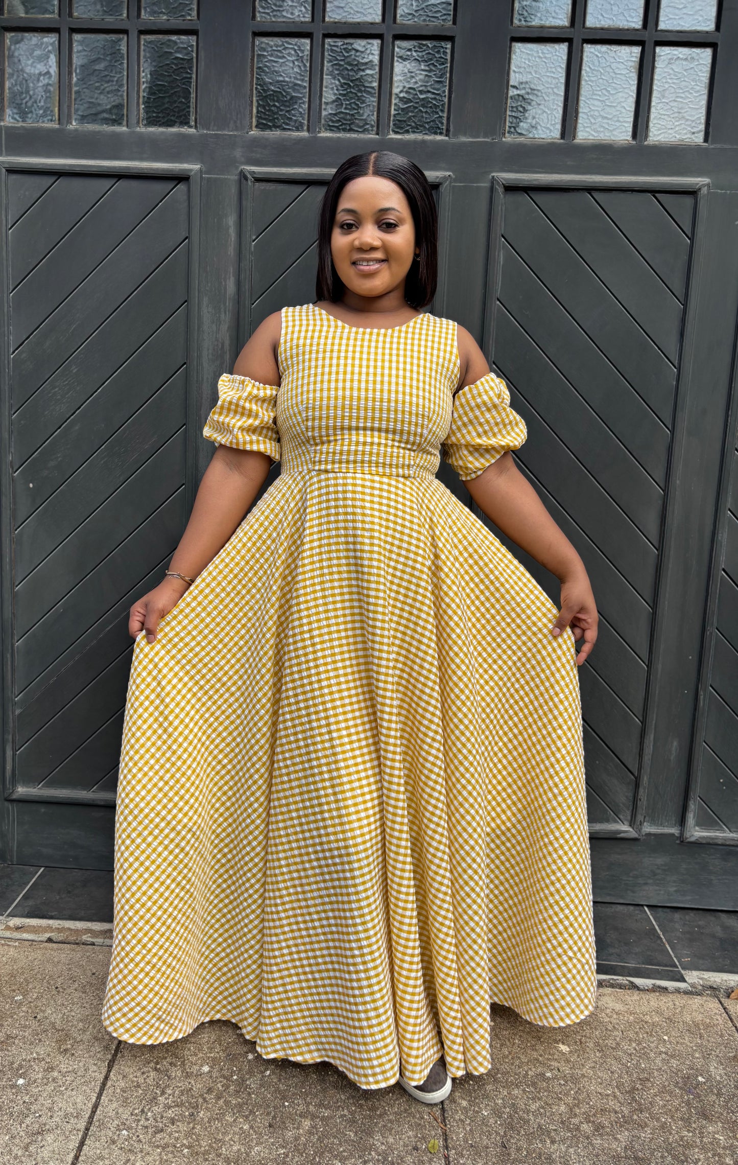 Sinakho maxi dress (please allow 7-10 days for completion of order)