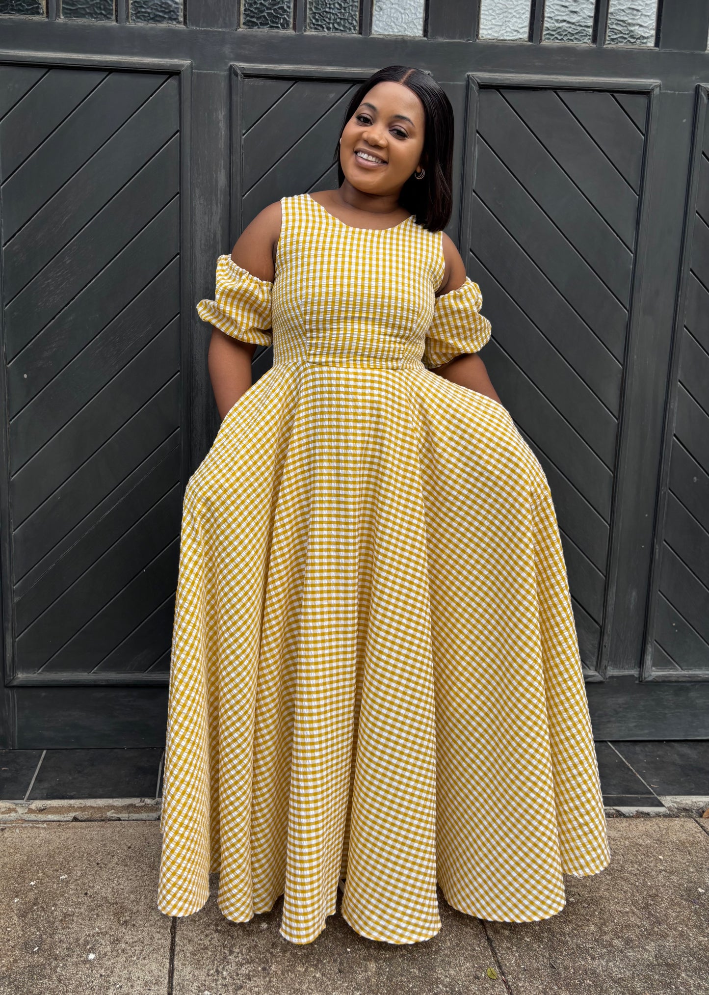 Sinakho maxi dress (please allow 7-10 days for completion of order)