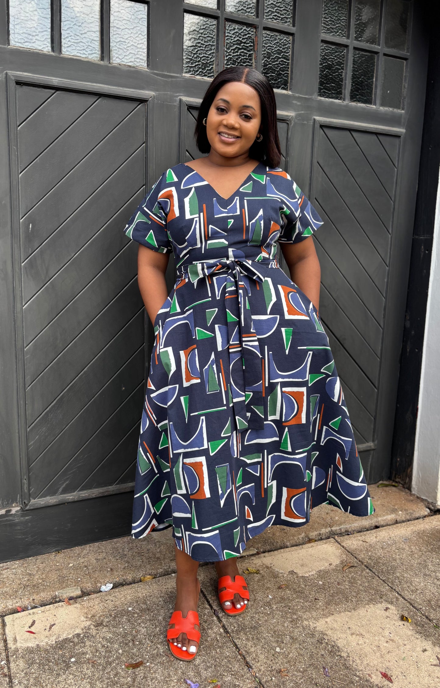 Nothile linen dress (please allow 7-10 days for completion of order)