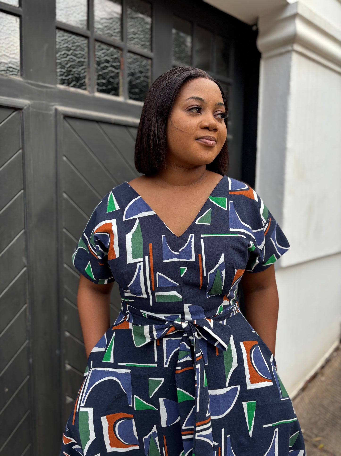 Nothile linen dress (please allow 7-10 days for completion of order)