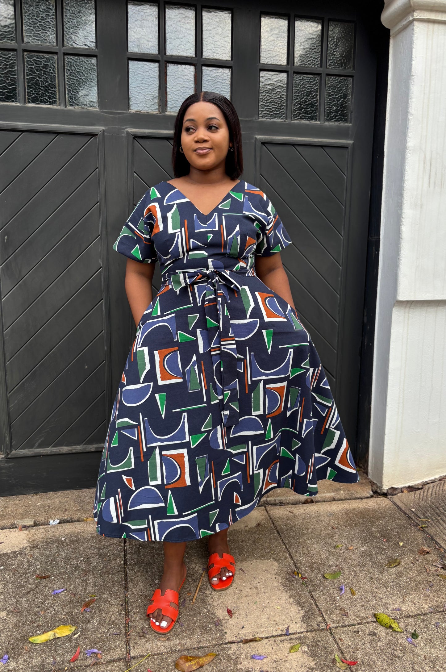 Nothile linen dress (please allow 7-10 days for completion of order)