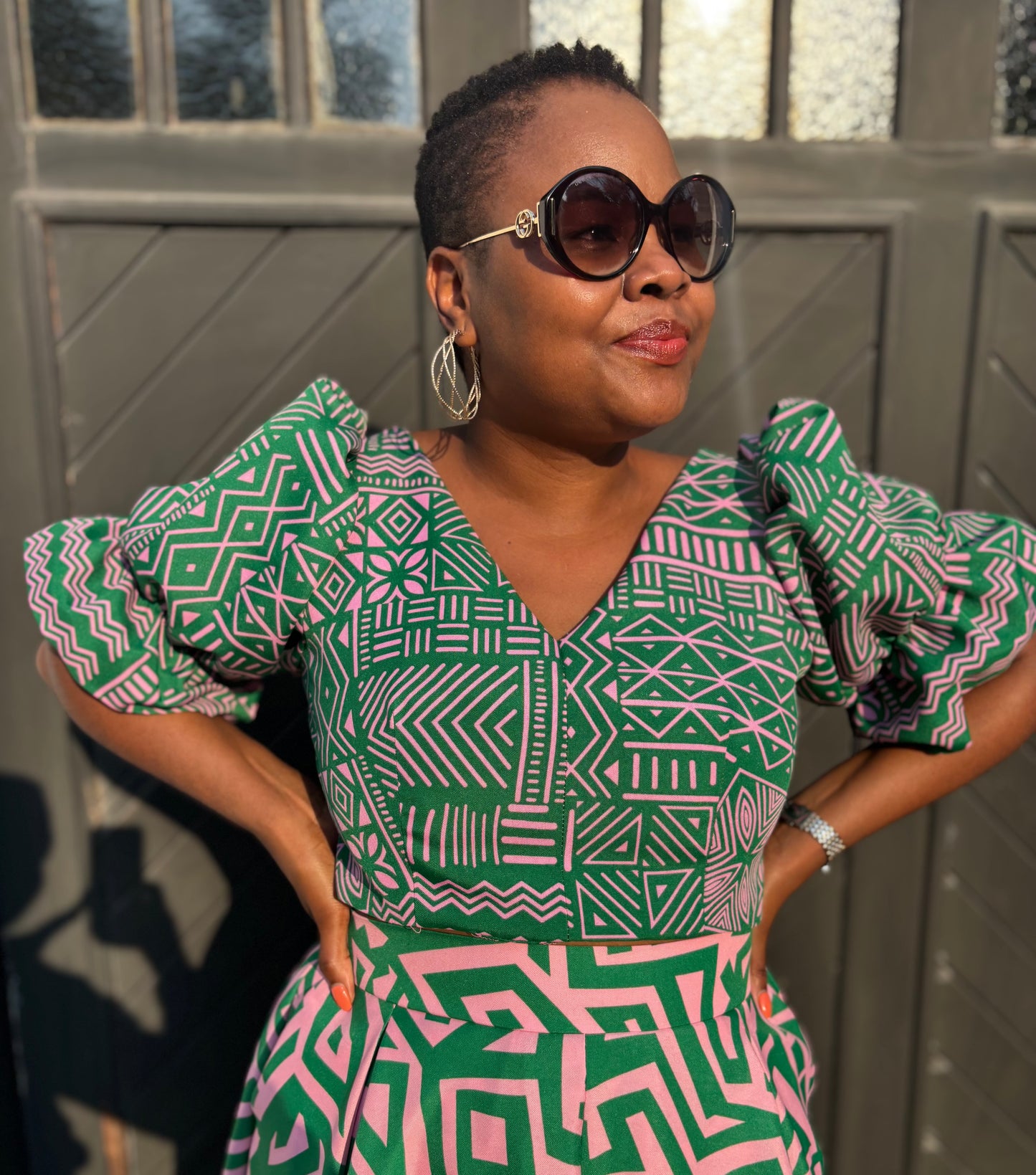 Ongeziwe crop top (please allow 7-10 days for completion of order)