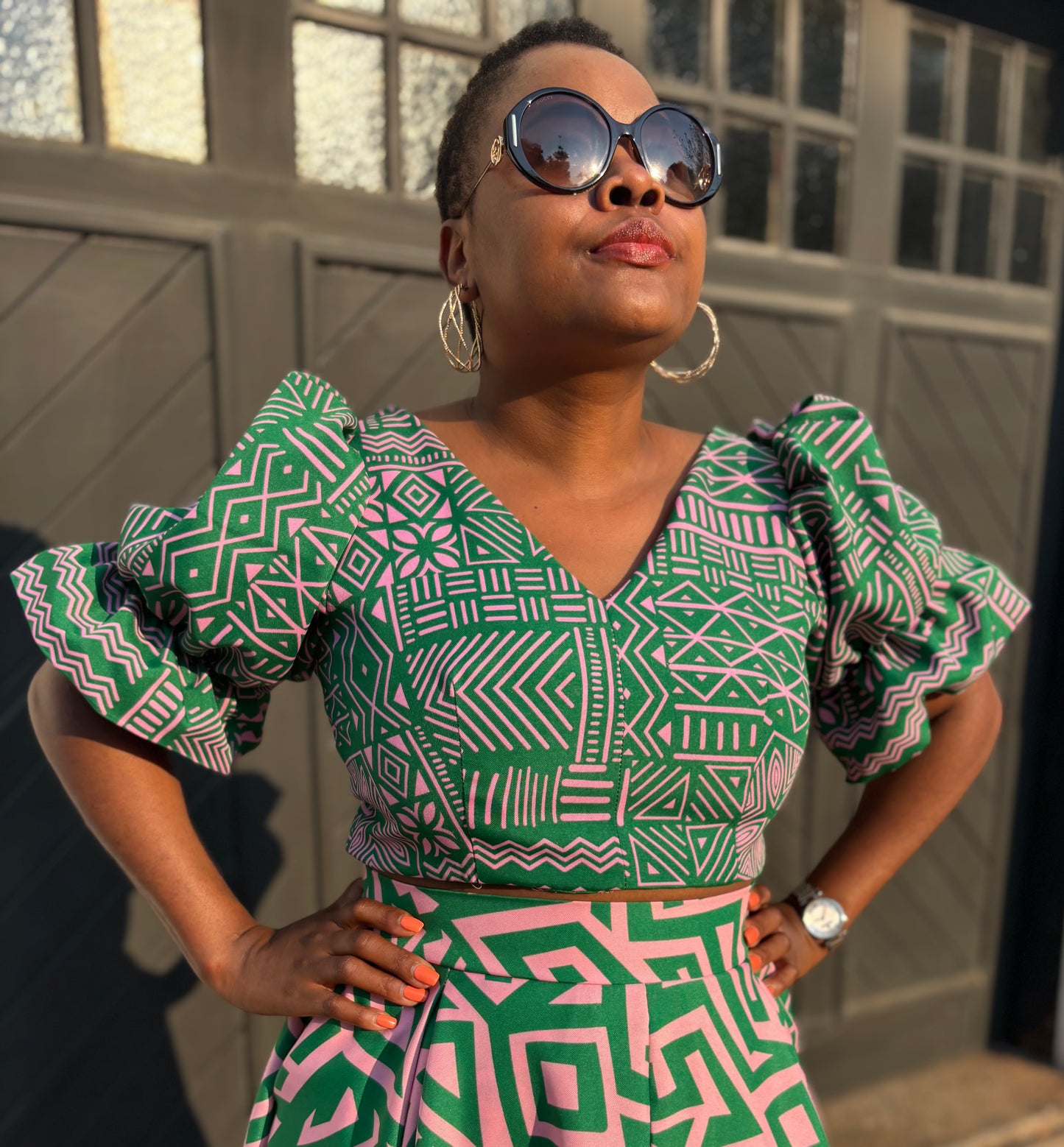 Ongeziwe crop top (please allow 7-10 days for completion of order)