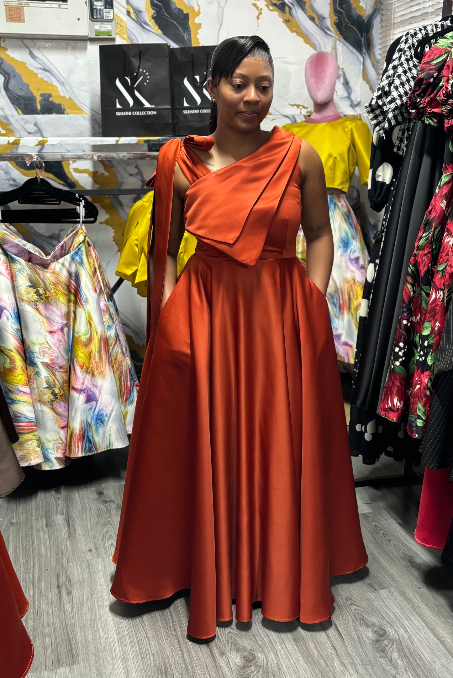 Masilo maxi dress
