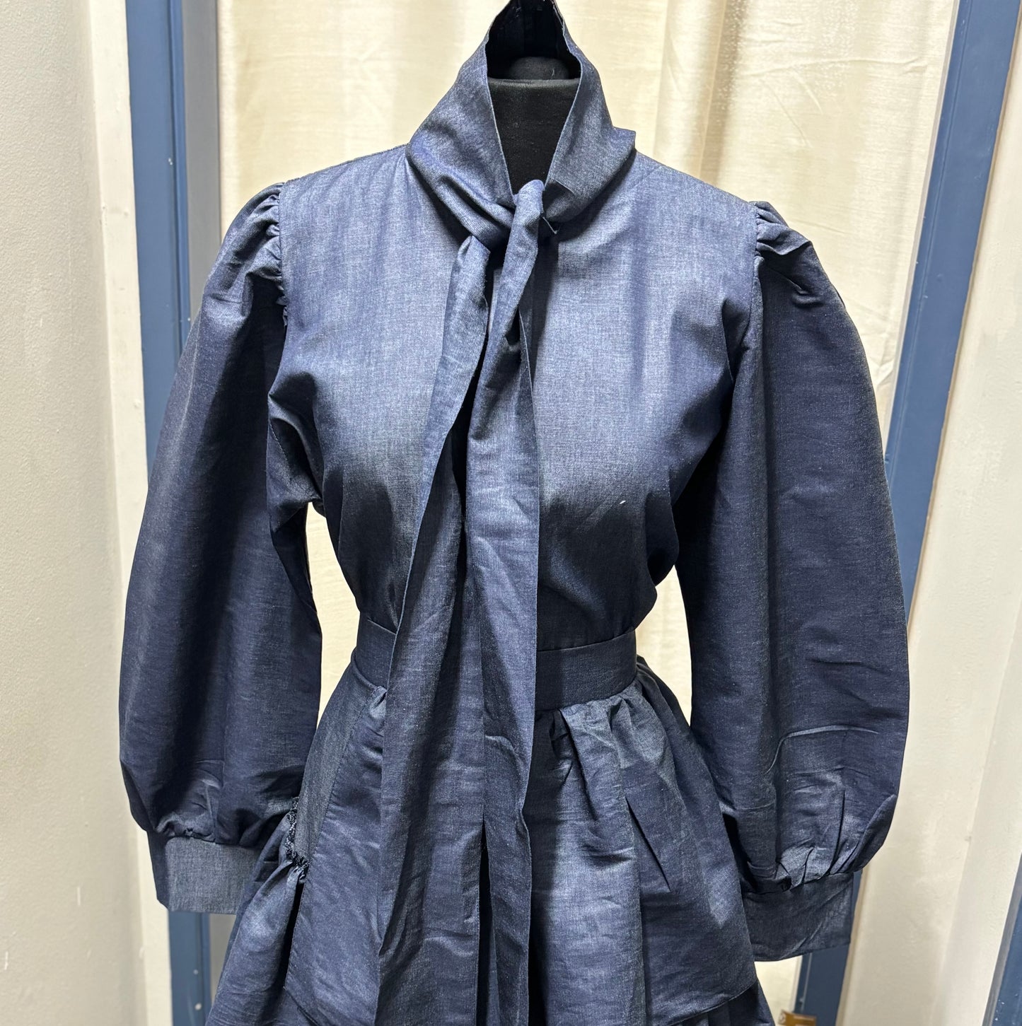 Denim blouse
