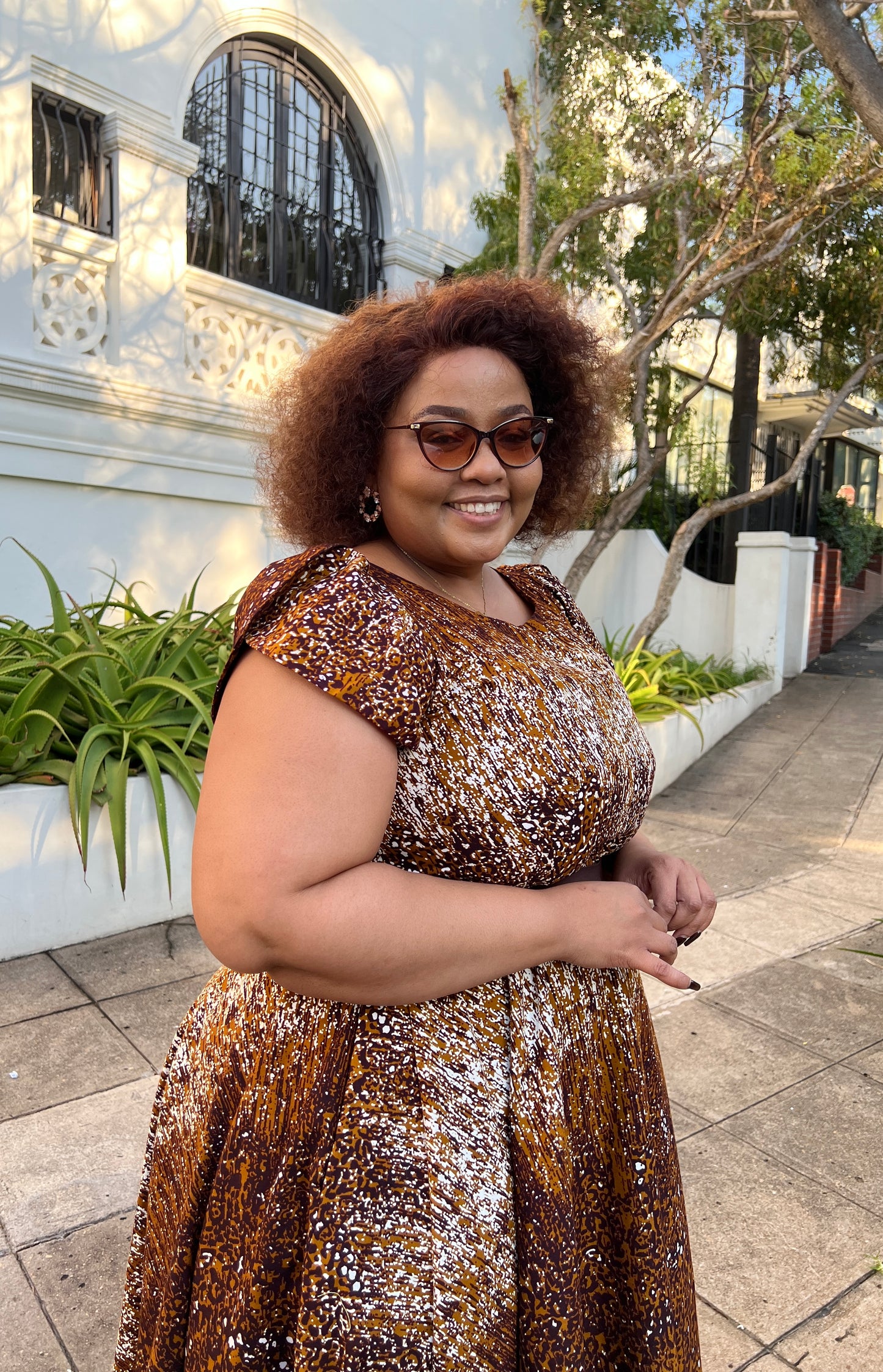 SES - Hlonipha dress with belt (please allow 7-10 days for completion of order)