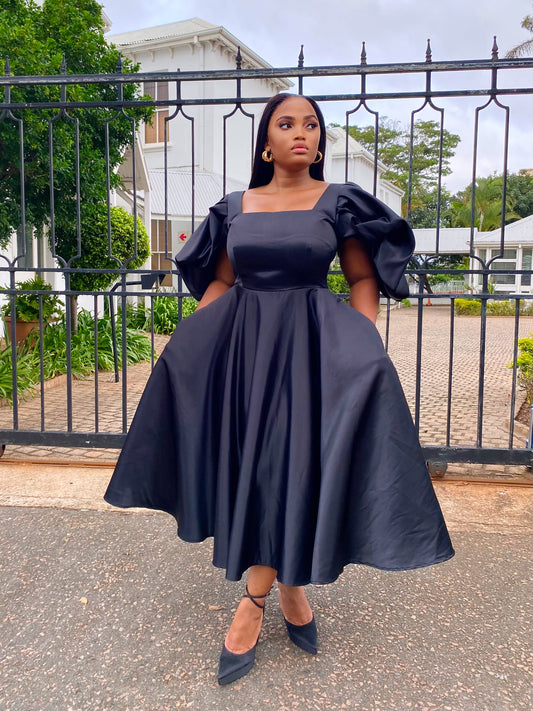 Hloniphile duchess dress (allow 3-5 days for completion of order)