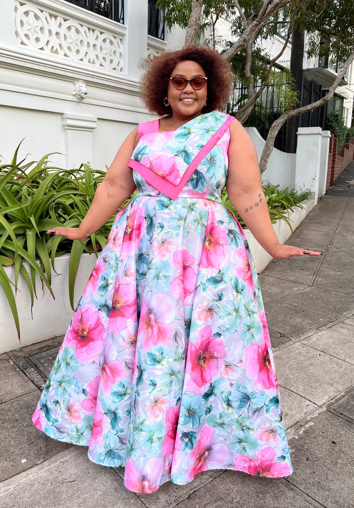 Masilo maxi dress (please allow 7-10 days for completion of order)